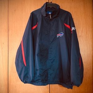 Mens NFL Reebok Buffalo Bills Light Jacket XL